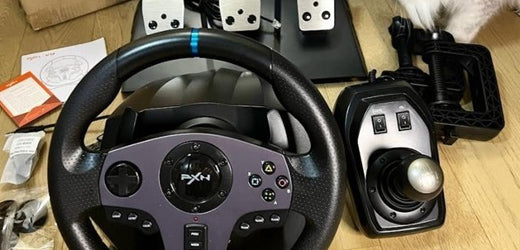 PXN V9 Racing Wheel Unboxing and Quick Setup 
